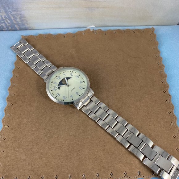 American Eagle Outfitters Silver Moon Phase Watch - Picture 3 of 6